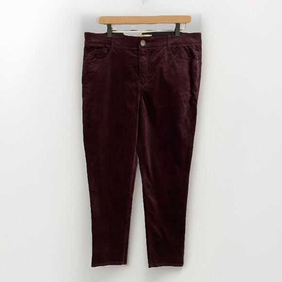 Democracy Pants - Democracy Pants Women’s 16 Purple Velvet Ab Technology Tapered Leg Stretch